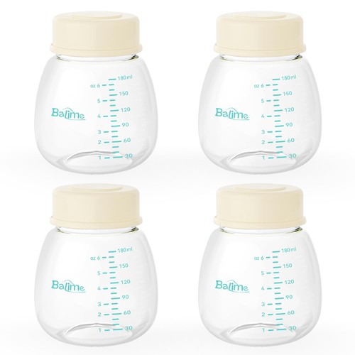 Balime 6oz breast milk storage - breast,